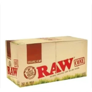 Raw - 1 1/4 Cones x6