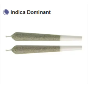 Cali Kush Pre-Roll 2x1g Indica Pre-Rolls
