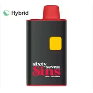 Gas Face Cured Resin AIO 1g Hybrid Disposable Pens